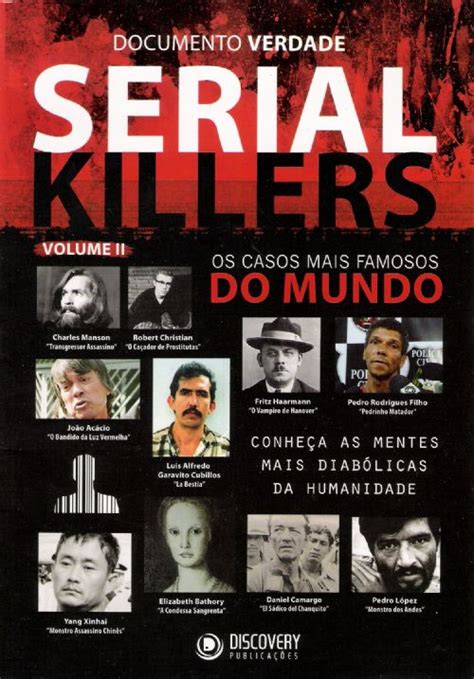 Serial Killers Os Casos Mais Famosos Do Mundo LT2 SHOP