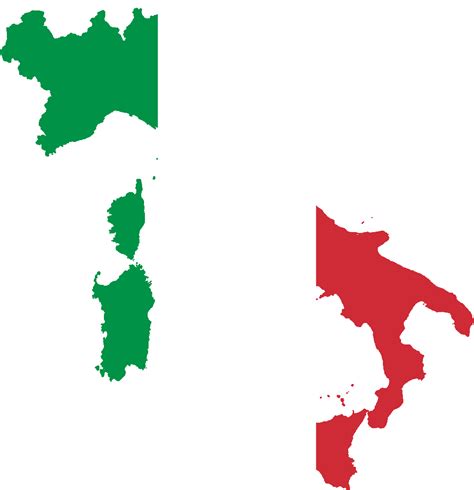 Italy flag waving png, transparent png. Image - Flag map of Italy (IM).png | Alternative History ...