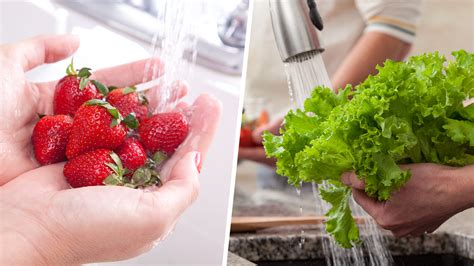 Tips For Cleaning Fruits Vegetables FDA