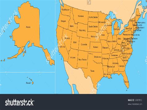 Map Of Usa And Hawaii Topographic Map Of Usa With States