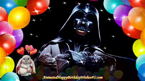 Darth Vader Sings Hbday Wishes In Happy Birthday Video Animated Happy Birthday Wishes