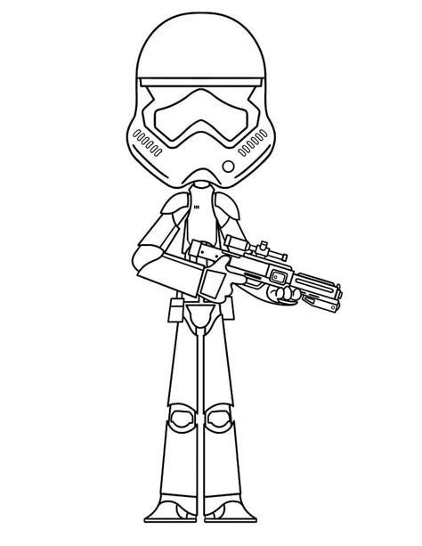 Desenhos De Stormtrooper Para Colorir Pintar E Imprimir