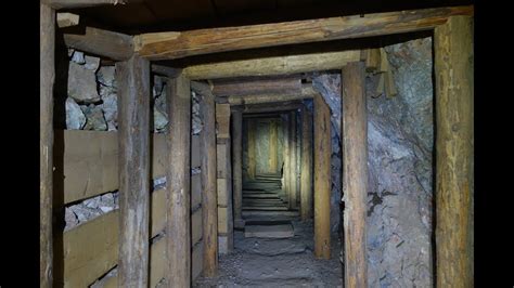 Underground Forest Of Timbers In Abandoned Mine Part 1 Youtube