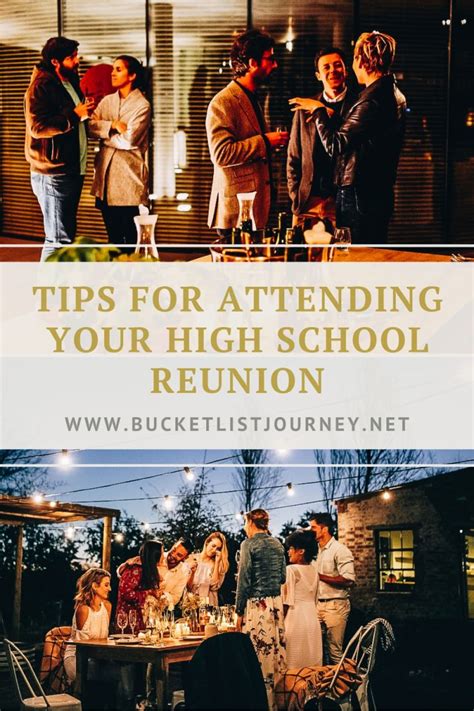 Tips For Attending Your High School Reunion Kb8eu