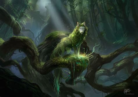 Beautiful Mythical Forest Creatures Dianamontane