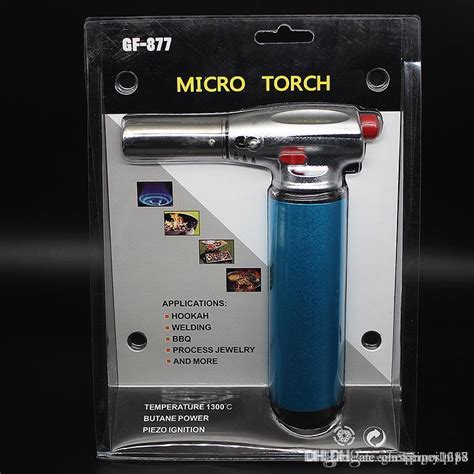 New 1300c Butane Scorch Torch Jet Flame Lighter Kitchen Torch Giant