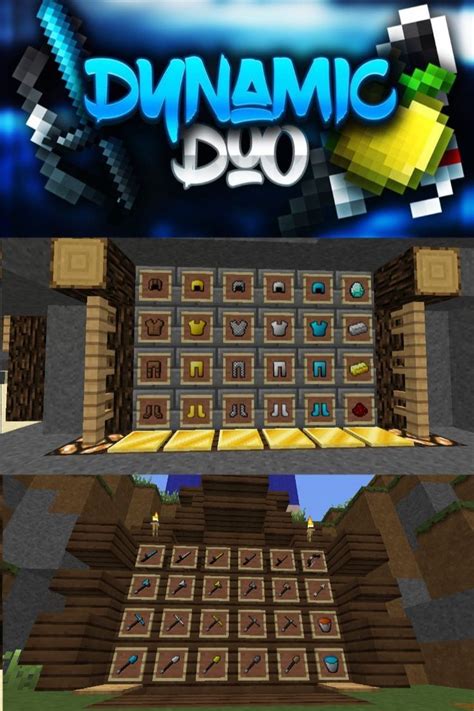 Dynamic Duo 32x 189 Pvp Texture Pack Minecraft Texture Duo