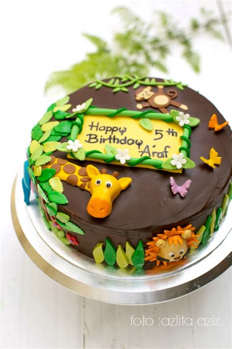 Nah, agak sedikit jika kek hebat ini boleh dipercaya! Birthday Kek Kanak-Kanak - masam manis