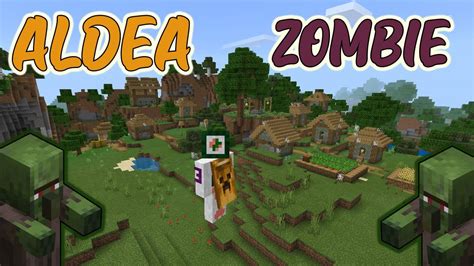 Seed De Aldea Zombie Para Minecraft Pe 116 Bedrock