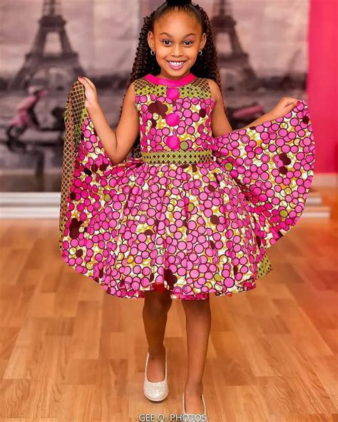 Cute And Stylish Ankara Styles For Children