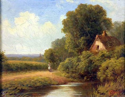 Large Landscape Oil Painting By Lavera Ann Pohl