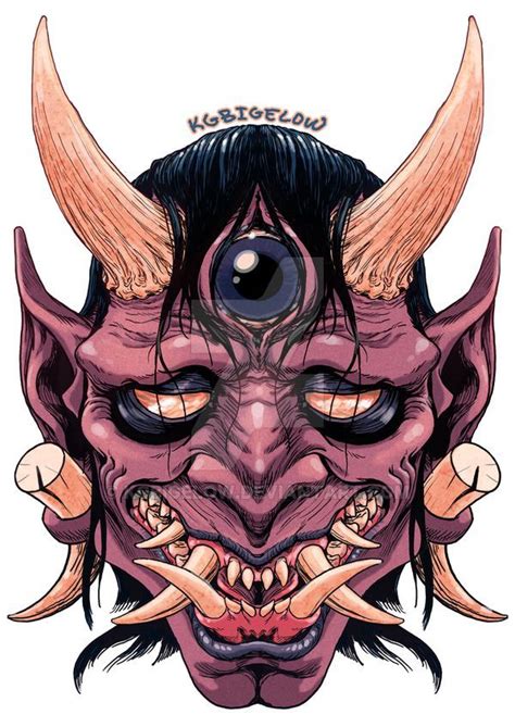 Resultado De Imagen Para Japanese Demons Oni Mask Tattoo Hanya Tattoo