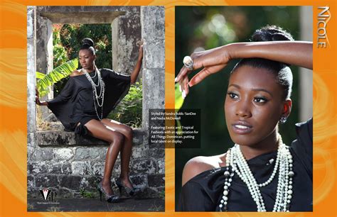 Nicole Morson A Model From Dominica Model Management