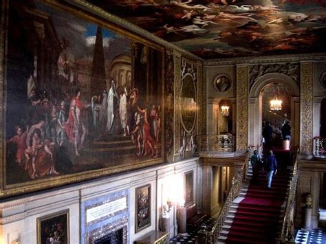 The Painted Hall Chatsworth House Derbyshire Chatsworth House