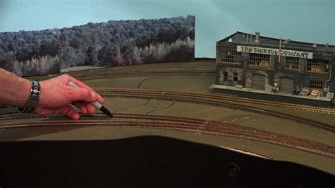 How To Create Curved Model Railroad Track Templates Model Railroad