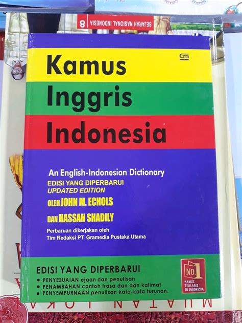 Jual Kamus Bahasa Inggris Indonesia Edisi Yang Diperbaharui By John M