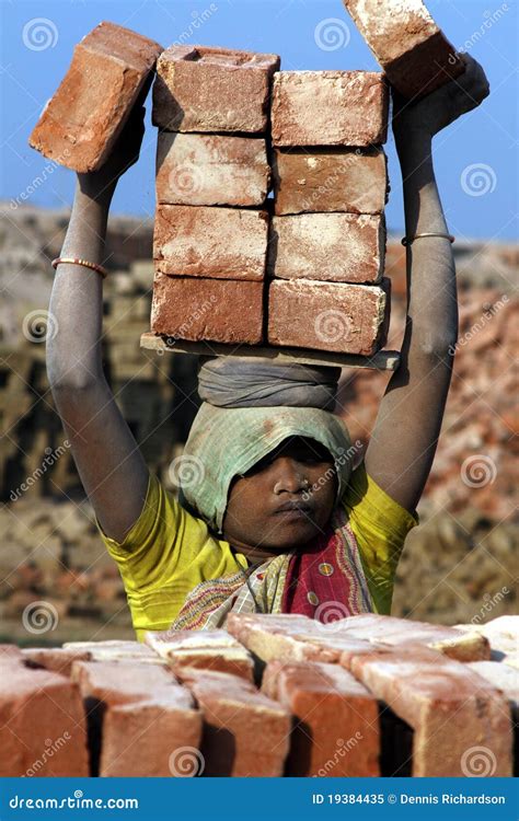 Hard Labor In India Editorial Image Image 19384435