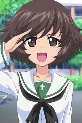 10 Anime Like Girls Und Panzer Fushou Akiyama Yukari No Sensha Kouza