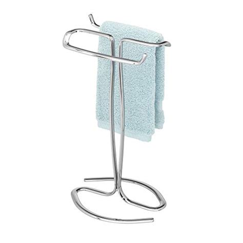Idesign 55658 Axis Metal Hand Towel Holder For Master Bathroom