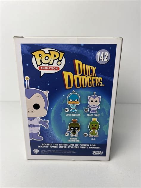 Funko Pop Duck Dodgers 142 Space Cadet Vinyl Figure Wprotector