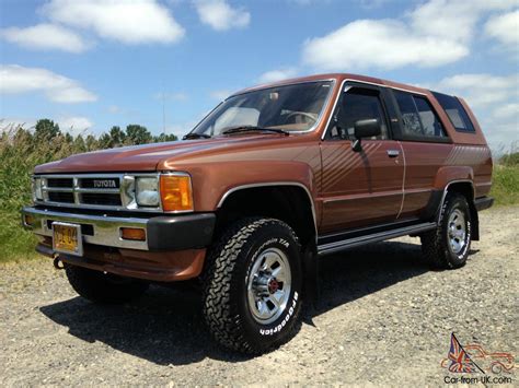 1987 Toyota 4runner 4x4 • Original Condition • 61412 Original Miles