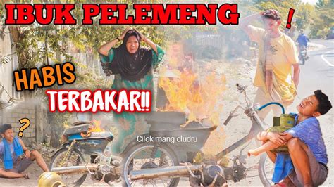 Habis Terb4k4r‼ Ibuk Pelemeng Lombok Komedi Inak Pelemeng Youtube
