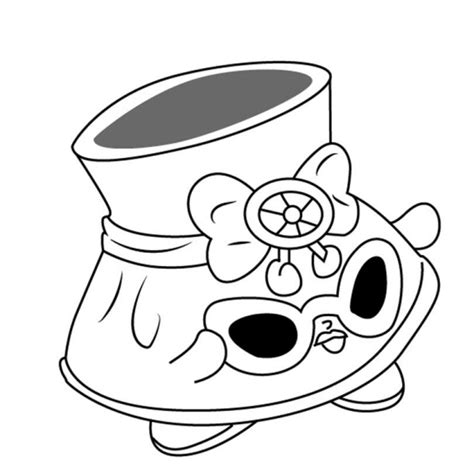 Pecanna Pie From Shopkins Coloring Pages Free Printable Coloring Pages