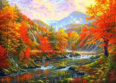 Paradise Valley In Fall Beautiful Scenery 1qdc