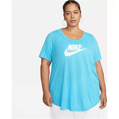 Nike Womens Sportswear Essential Futura Plus Size Tunic Academy