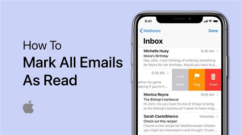 How To Instantly Mark All Emails As Read On Iphone Youtube