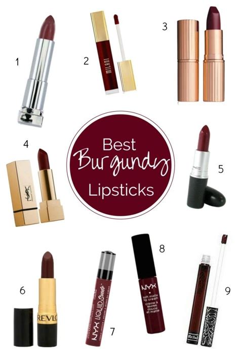 Best Burgundy Lipsticks In 2020 Burgundy Lipstick Burgundy Lips