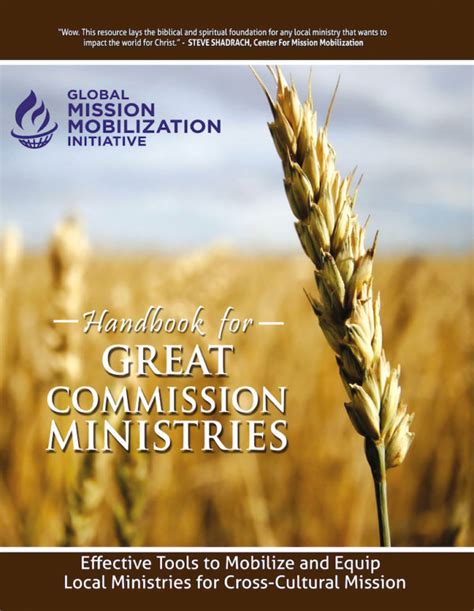 Handbook For Great Commission Ministries Gmmi