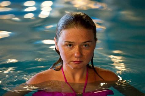 Actress Jessica Barden In A Promotional Scene From The Movie Hanna