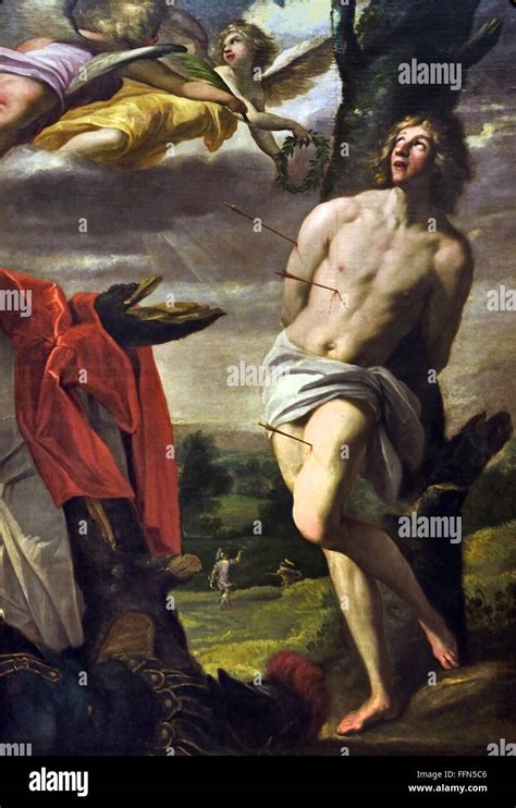 Le Martyre De Saint Sébastien The Martyrdom Of Saint Sebastian By Horace Le Blanc 1637 France