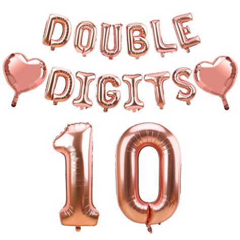 Buy Luxiocio Double Digits Birthday Decorations Happy Th Birthday