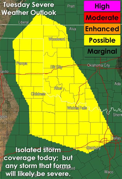 Severe Weather Outlook For May 26 2015 Texas Storm Chasers Severe
