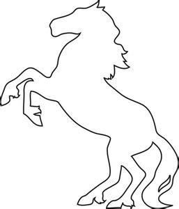 Sketch a running horse with a tutorial by artist dan lewis. Mustang Horse Outline Coloring Pages