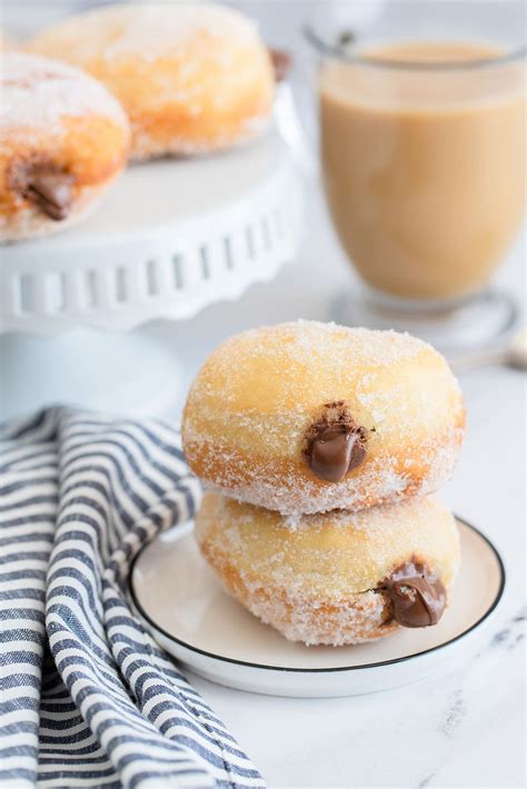 Nutella Stuffed Donuts Bombolini Cooked By Julie