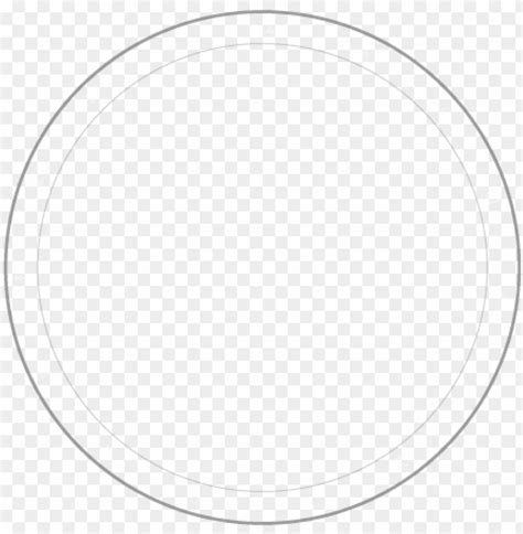 Free Download Hd Png White Circle Vector Transparent Library Thin