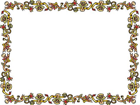 You are getting a really interesting set of frames and border templates here with an intricate touch. Free Picture Border Templates - Cliparts.co