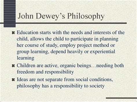 Dewey insists that neither the old nor the new education is adequate. The philosophy of education. (Chapter 5) - презентация онлайн