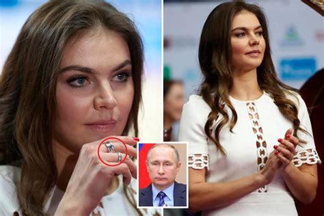 Vladimir Putins Rumoured Secret Lover Alina Kabaeva 33 Makes Rare Public Appearance Wearing A