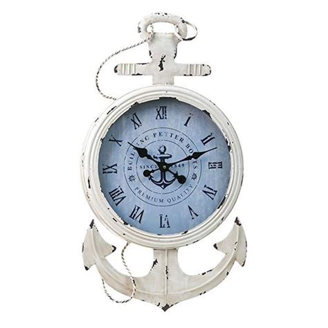 20 Nautical Themed Coastal And Beach Clocks