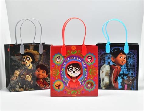 Disney Coco Party Favor Bags Miguel Goodie Candy Loot Movie Ts 12