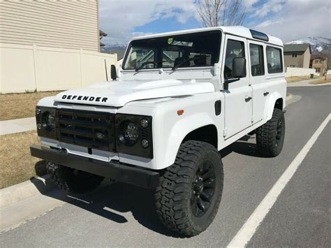 1990 Land Rover Defender 110 County Station Wagon 25l Turbo Diesel
