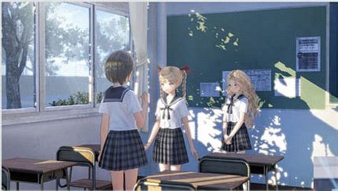 Ps4ps Vita Exclusive Blue Reflection Gets New Screenshots Showing