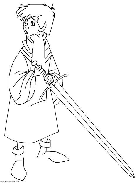 King Arthur Coloring Pages Coloring Home