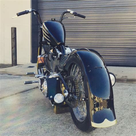 New Custom Built Motorcycle Chopper Bobber Harley Springer