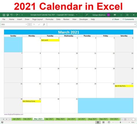 2021 Calendar Excel Editable Our Calendar Templates Are Free To