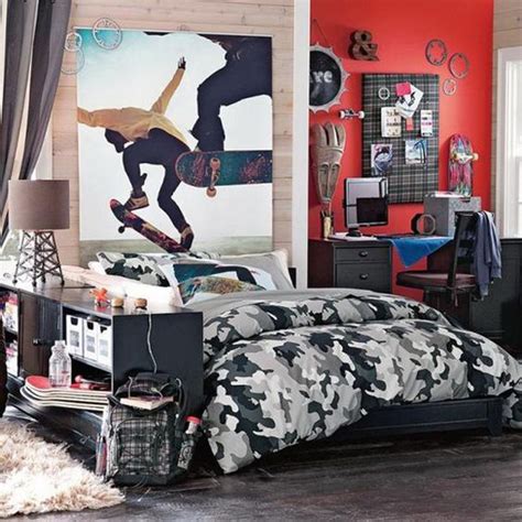 25 Modern Teen Boys Room With Sport Themes Homemydesign